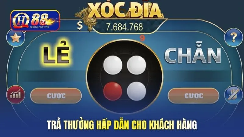 Trả thưởng hấp dẫn cho khách hàng